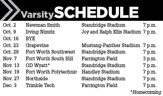 Creekview Schedule